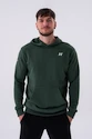 Pánska mikina Nebbia  Pull-over Hoodie with a Pouch Pocket 331 dark green XL