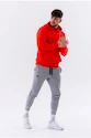 Pánska mikina Nebbia  Pull-over Hoodie with a Pouch Pocket 331 red