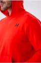 Pánska mikina Nebbia  Pull-over Hoodie with a Pouch Pocket 331 red