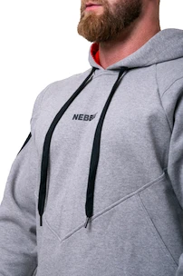 Pánska mikina Nebbia  Unlock the Champion hoodie 194 light grey
