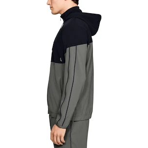 Pánska mikina Under Armour  Athlete Recovery Woven Warm Up Top green S