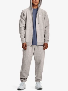 Pánska mikina Under Armour  Essential Fleece FZ Hood-GRY L