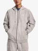 Pánska mikina Under Armour  Essential Fleece FZ Hood-GRY L