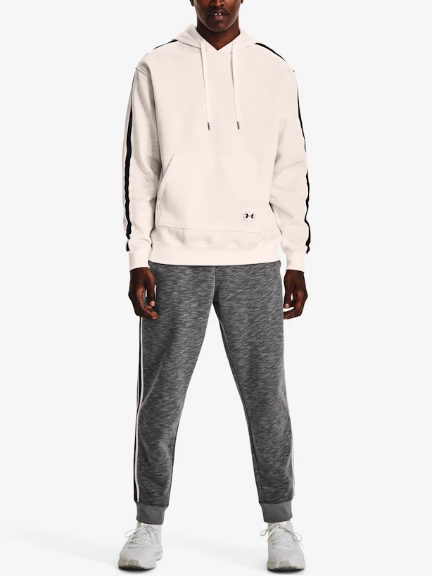 Pánska mikina Under Armour  Essential Heritage Flc HD-WHT L