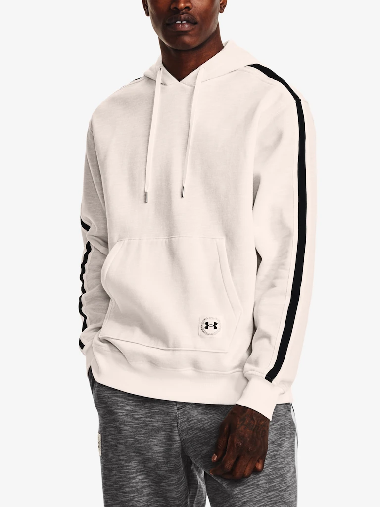 Pánska mikina Under Armour  Essential Heritage Flc HD-WHT L