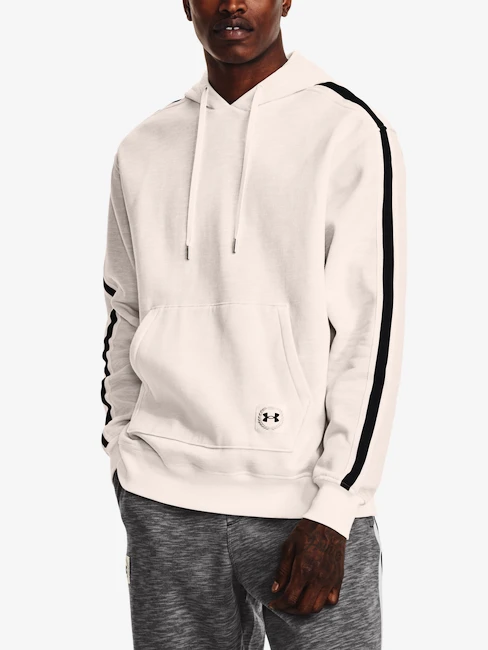 Pánska mikina Under Armour  Essential Heritage Flc HD-WHT L