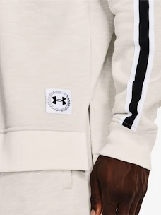 Pánska mikina Under Armour  Essential Heritge Flc Crw-WHT XXL