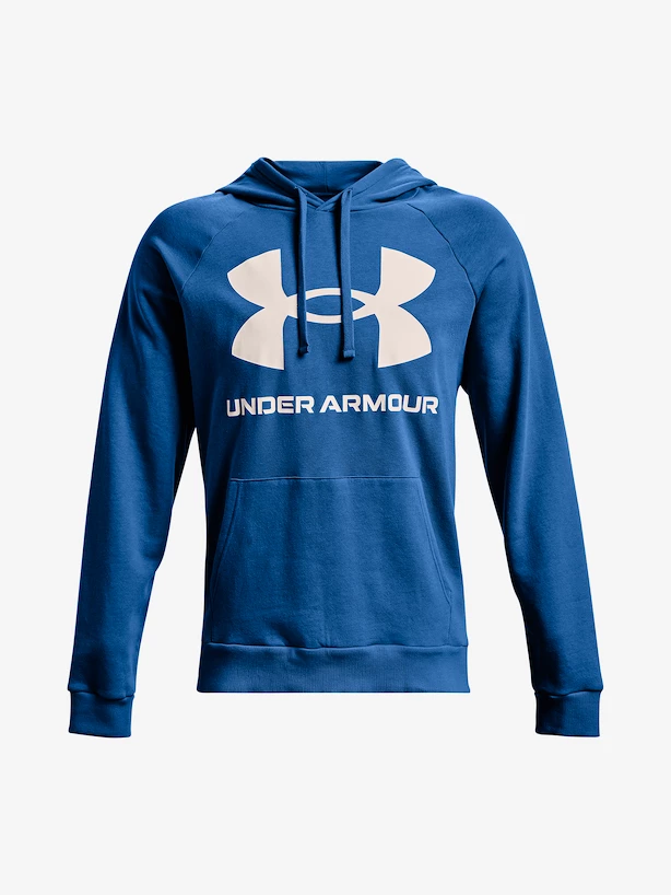 Pánska mikina Under Armour  Rival Fleece Big Logo HD-BLU