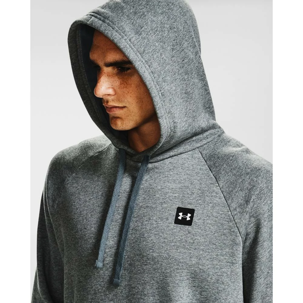 Pánska mikina Under Armour  Rival Fleece Hoodie Hallo grey