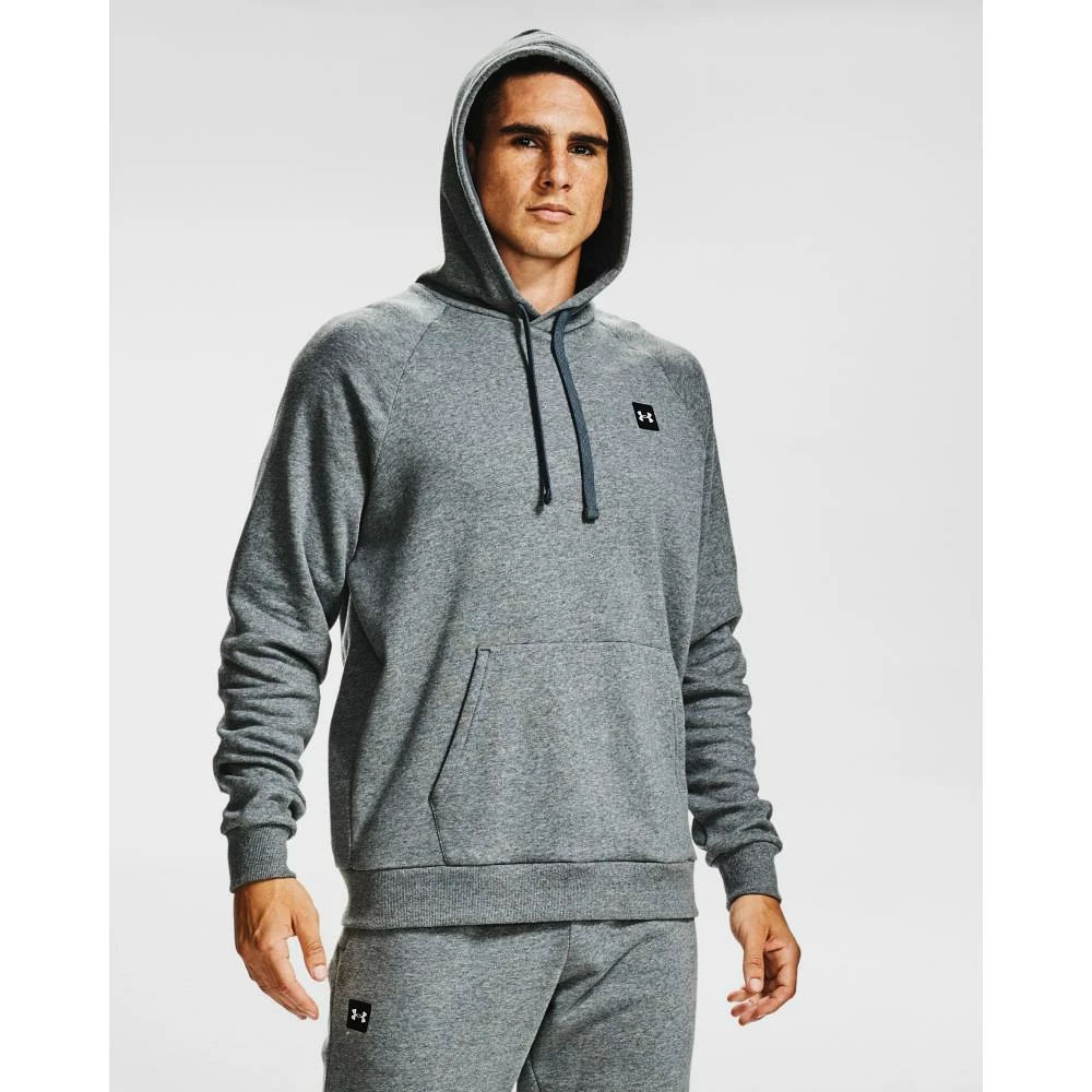 Pánska mikina Under Armour  Rival Fleece Hoodie Hallo grey