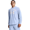 Pánska mikina Under Armour  RIVAL TERRY BIG LOGO HD Isotope Blue L
