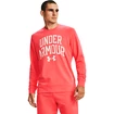 Pánska mikina Under Armour  RIVAL TERRY CREW-RED