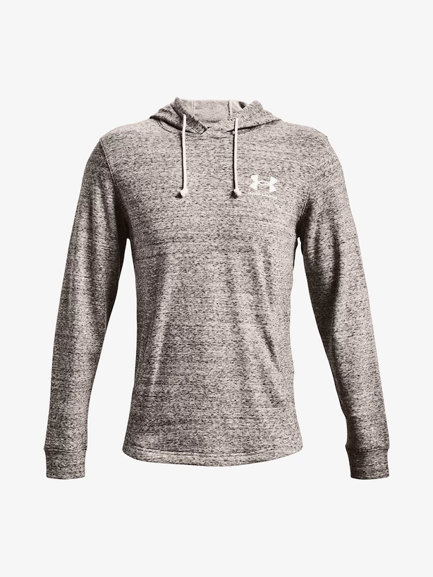 Pánska mikina Under Armour  RIVAL TERRY LC HD-WHT S