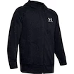 Pánska mikina Under Armour  SPECKLED FLEECE FZ HOODIE-BLK