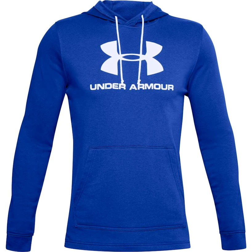 Pánska mikina Under Armour  SPORTSTYLE TERRY LOGO HOODIE blue XL