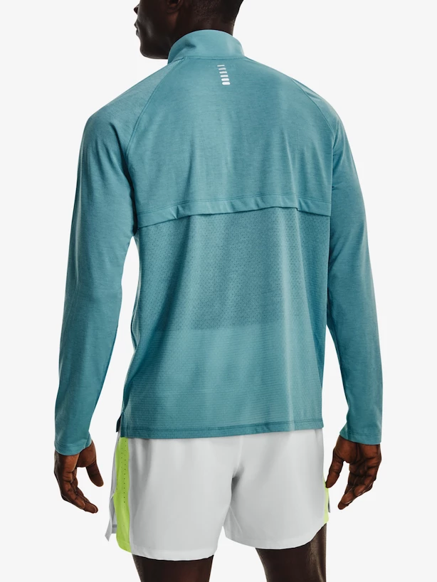 Pánska mikina Under Armour  STREAKER HALF ZIP-BLU XXL