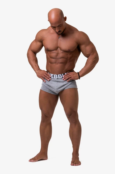 Pánske boxerky Nebbia  Trunks light grey