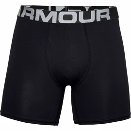 Pánske boxerky Under Armour Charged Cotton 6 "3 Pack čierne