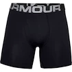 Pánske boxerky Under Armour  Charged Cotton 6in 3Pack Black  S