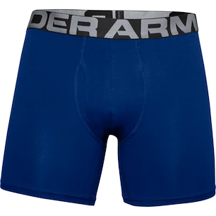 Pánske boxerky Under Armour  Charged Cotton 6in 3Pack Blue  S