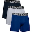 Pánske boxerky Under Armour  Charged Cotton 6in 3Pack Blue  S