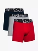 Pánske boxerky Under Armour  Charged Cotton 6in 3Pack Red