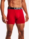 Pánske boxerky Under Armour  Charged Cotton 6in 3Pack Red