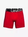 Pánske boxerky Under Armour  Charged Cotton 6in 3Pack Red