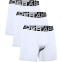 Pánske boxerky Under Armour  Charged Cotton 6in 3Pack White