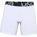 Pánske boxerky Under Armour  Charged Cotton 6in 3Pack White
