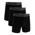 Pánske boxerky Under Armour Perf Cotton 6in 3Pack black