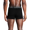 Pánske boxerky Under Armour Perf Cotton Solid 3in 3Pack Black