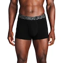 Pánske boxerky Under Armour Perf Cotton Solid 3in 3Pack Black