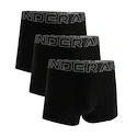Pánske boxerky Under Armour Perf Cotton Solid 3in 3Pack Black