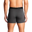 Pánske boxerky Under Armour Perf Cotton Solid 6in 3Pack Castlerock Heather
