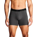 Pánske boxerky Under Armour Perf Cotton Solid 6in 3Pack Castlerock Heather