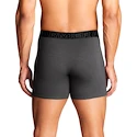 Pánske boxerky Under Armour Perf Cotton Solid 6in 3Pack Castlerock Heather