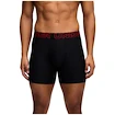 Pánske boxerky Under Armour Perf Tech 6in 3Pack Black