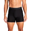 Pánske boxerky Under Armour Perf Tech Mesh Solid 6in 3Pack Black