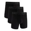 Pánske boxerky Under Armour Perf Tech Mesh Solid 6in 3Pack Black