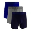 Pánske boxerky Under Armour Perf Tech Mesh Solid 6in 3Pack Navy