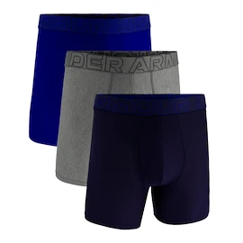 Pánske boxerky Under Armour Perf Tech Mesh Solid 6in 3Pack Navy