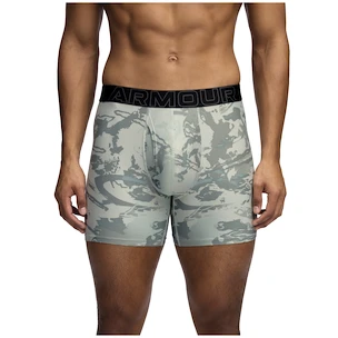 Pánske boxerky Under Armour Perf Tech Nov 6in 3Pack Green
