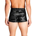 Pánske boxerky Under Armour Perf Tech Print 3in 3Pack Black