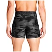Pánske boxerky Under Armour Perf Tech Print 6in 3Pack Black