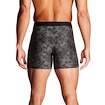 Pánske boxerky Under Armour Perf Tech Print 6in 3Pack Castlerock Heather