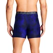 Pánske boxerky Under Armour Perf Tech Print 6in 3Pack Royal
