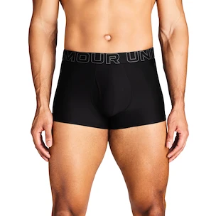 Pánske boxerky Under Armour Perf Tech Solid 3in 3Pack Black
