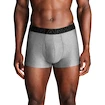 Pánske boxerky Under Armour Perf Tech Solid 3in 3Pack Steel Heather