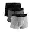 Pánske boxerky Under Armour Perf Tech Solid 3in 3Pack Steel Heather